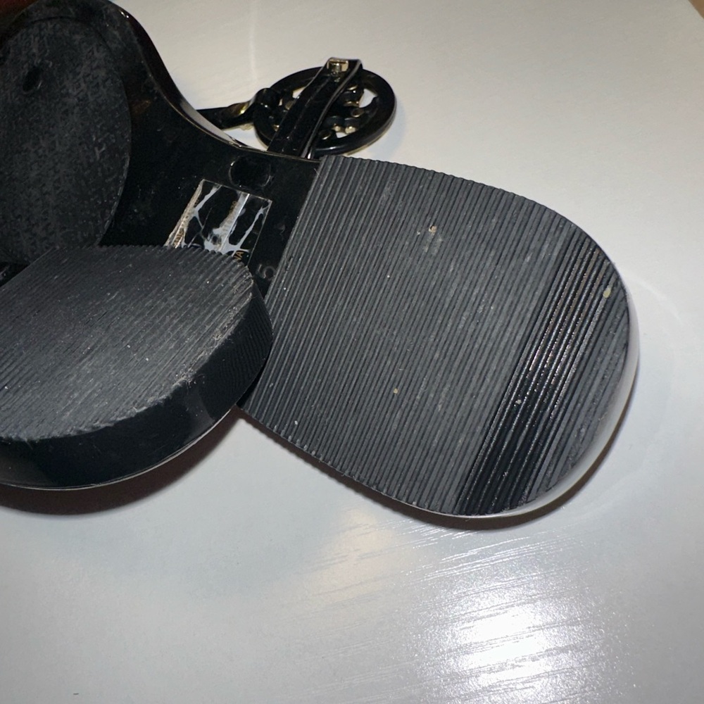 Tory Burch Jelly Black Sandals - Picture 6 of 6